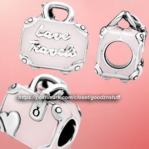 Pandora Pink Travel Bag Charm 798063EN124